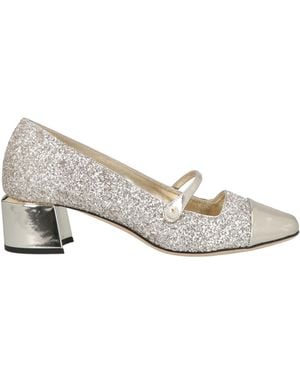 Jimmy Choo Pumps Calfskin, Textile Fibers - Multicolor