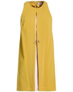 Elisabetta Franchi Mini Dress Polyester, Elastane - Yellow