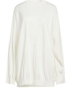 Hed Mayner Sweater Cotton - White