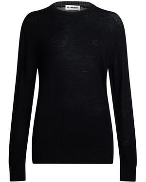 Jil Sander Sweater Virgin Wool - Black