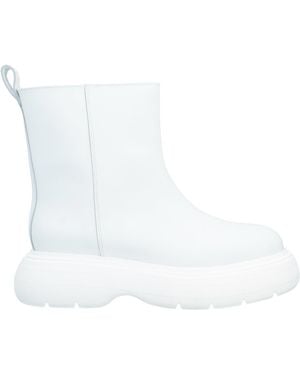 GIA COUTURE Botines de caña alta - Blanco