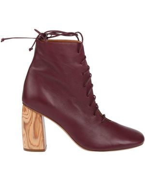 forte_forte Botines De Caña Alta - Morado