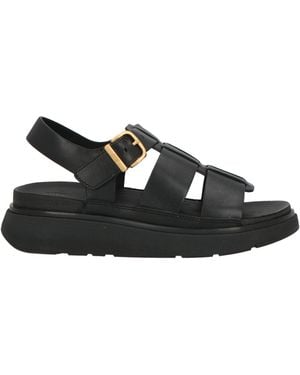 Fitflop Sandals Leather, Rubber - Black