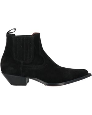 Sonora Boots Ankle Boots Leather - Black