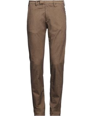 Briglia 1949 Khaki Trousers Cotton, Polyester, Viscose, Elastane - Brown