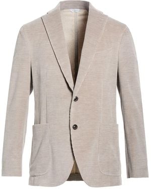 Boglioli Blazer Cotton, Virgin Wool, Elastane - Natural