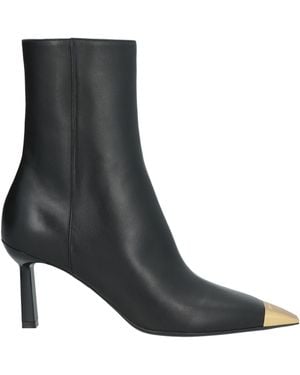 Ferragamo Amelia Ankle Boots Lambskin - Black
