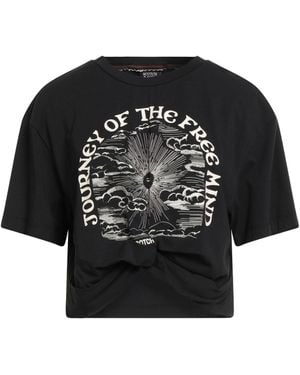 Maison Scotch T-Shirts - Black