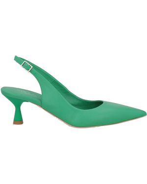 SARA SCHEKER Court Shoes Leather - Green