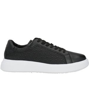 Calvin Klein Sneakers Leather, Synthetic Fibers - Black