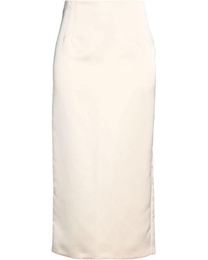 Semicouture Maxi Skirt - Natural