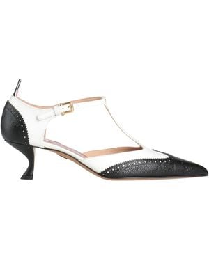 Thom Browne Court Shoes Leather - White