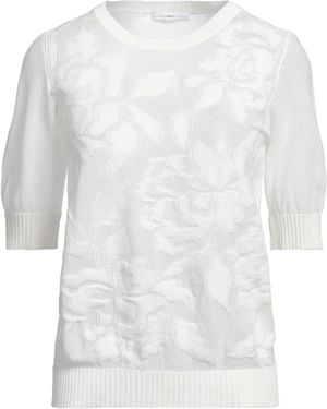 High Pullover - Weiß
