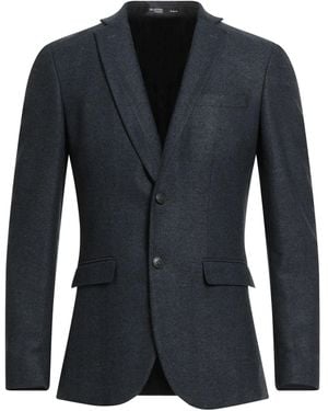 SELECTED Blazer Wool, Polyester, Acrylic, Polyamide, Textile Fibers - Blue