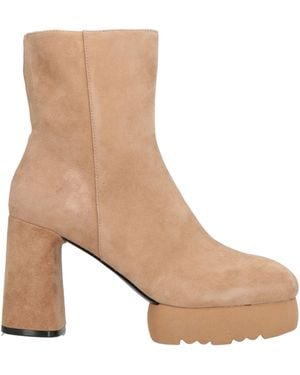 Jeannot Ankle Boots Leather - Natural