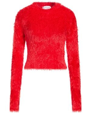 Marine Serre Pullover - Rojo
