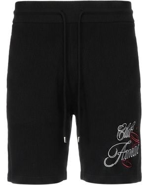 Amiri Shorts & Bermuda Shorts Viscose, Polyester - Black