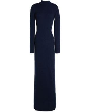 Circus Hotel Maxi Dress Virgin Wool, Cashmere - Blue