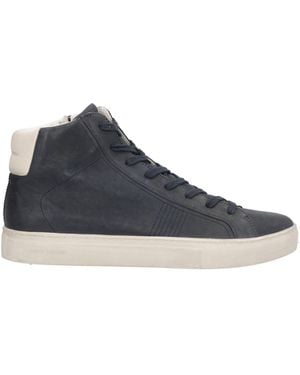 Crime London Midnight Trainers Leather - Blue