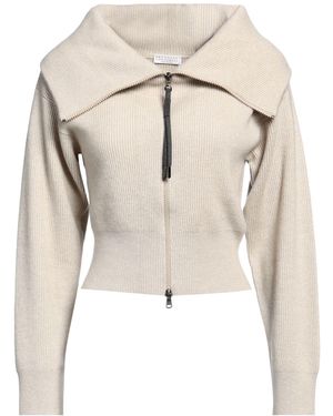 Brunello Cucinelli Strickjacke - Natur