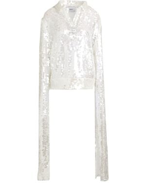 Coperni Ivory Top Polyester, Polyamide, Metal - White