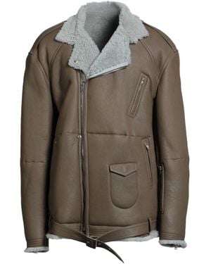 Rick Owens Shearling & Teddy - Brown