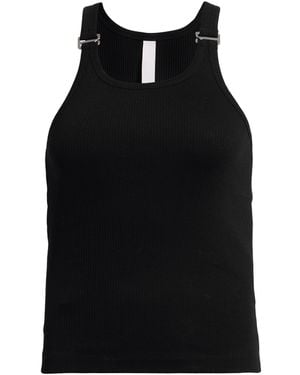 Dion Lee Tank Top Organic Cotton, Elastane - Black