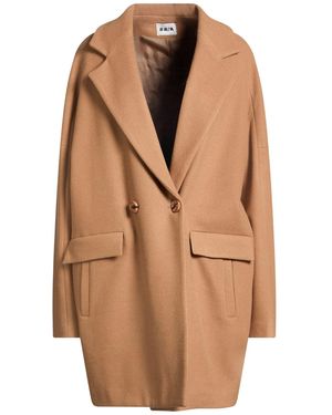 Berna Camel Coat Acetate, Polyester, Wool - Brown