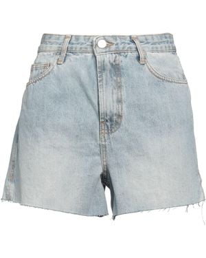 Motel Denim Shorts Cotton, Elastane - Blue