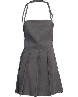 Low Classic Mini Dress Polyester, Polyurethane - Grey