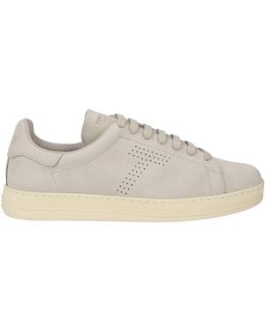 Tom Ford Light Sneakers Calfskin - Gray
