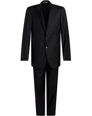 Canali Suit Wool - Black