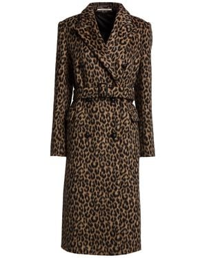 Tagliatore 0205 Coat Virgin Wool, Mohair Wool, Polyamide - Brown