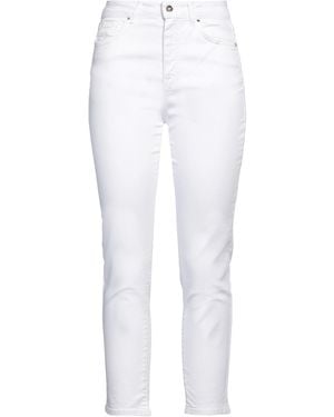 Fracomina Denim Pants - White