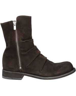 Officine Creative Military Ankle Boots Leather - Brown