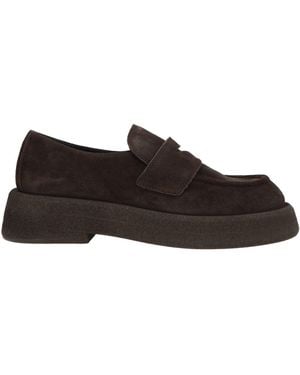 Officine Creative Dark Loafers Leather - Brown