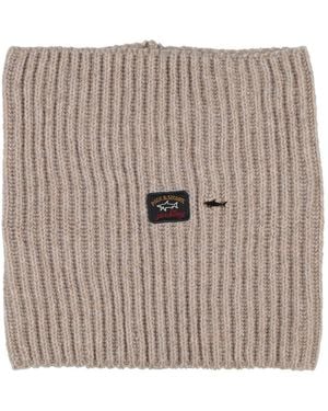 Paul & Shark Scarf Virgin Wool, Nylon - Natural