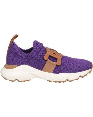 Tod's Trainers Textile Fibres - Purple