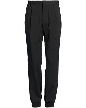 Juun.J Pants Wool, Polyurethane - Black