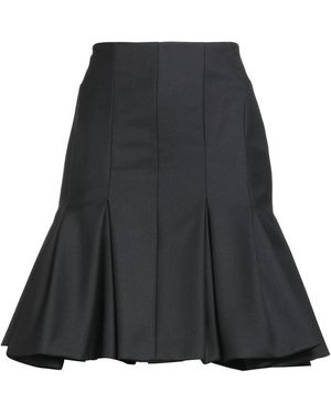 Nina Ricci Mini Skirt Wool - Black