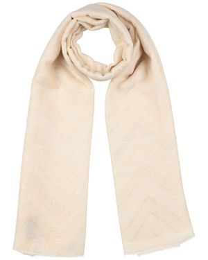 Missoni Ivory Scarf Acrylic, Wool, Cotton, Viscose - Natural