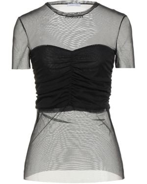 Patrizia Pepe Top Polyamide, Elastane - Black