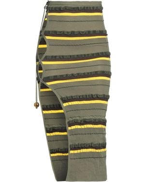 Jacquemus Green 'concha' Pencil Skirt