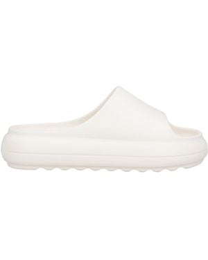 MSGM Sandals Rubber - White