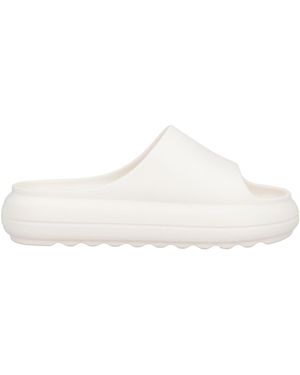 MSGM Sandals Rubber - White