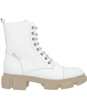 Pollini Ankle Boots - White