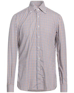 Isaia Shirt Cotton - Purple