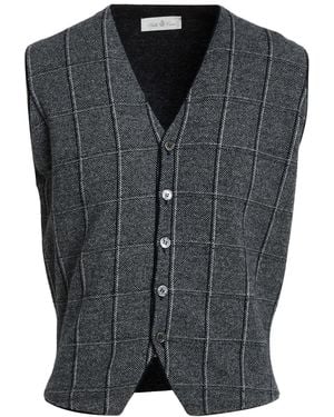 Della Ciana Cardigan Merino Wool, Cashmere - Black