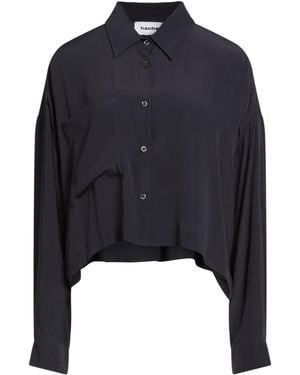 Hache Midnight Shirt Acetate, Silk - Blue