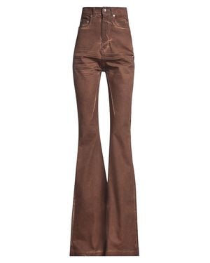 Rick Owens Jeanshose - Braun